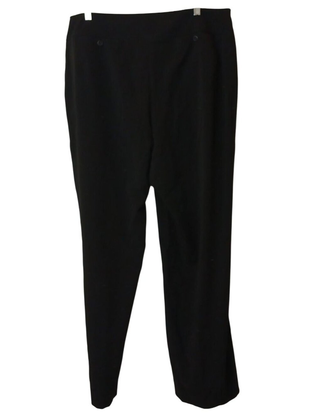Merona Womens Black Straight-Leg Pants Size 18W Polyester Blend #D-28